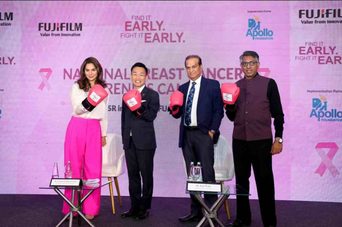 FUJIFILM India Launches National Breast Cancer Awareness Campaign with Upasana Kamineni Konidela