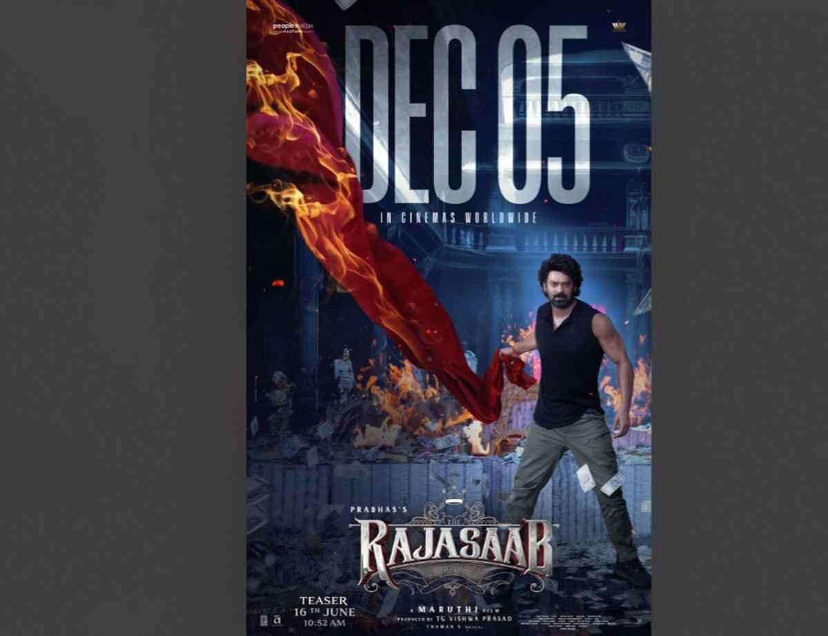 The Raja Saab: Prabhas' Horror Entertainer Unleashes on Dec 5, 2025 – Teaser June 16!