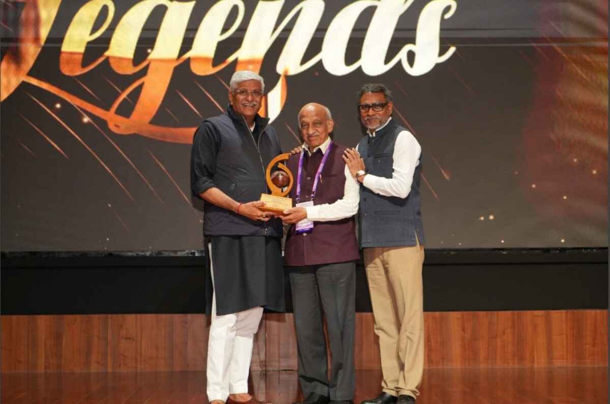 GeoSmart India 2025, Living Legends Awards, India geospatial industry, space technology India, GIS innovation, Bharat Mandapam event, Indian space pioneers, geospatial conference 2025