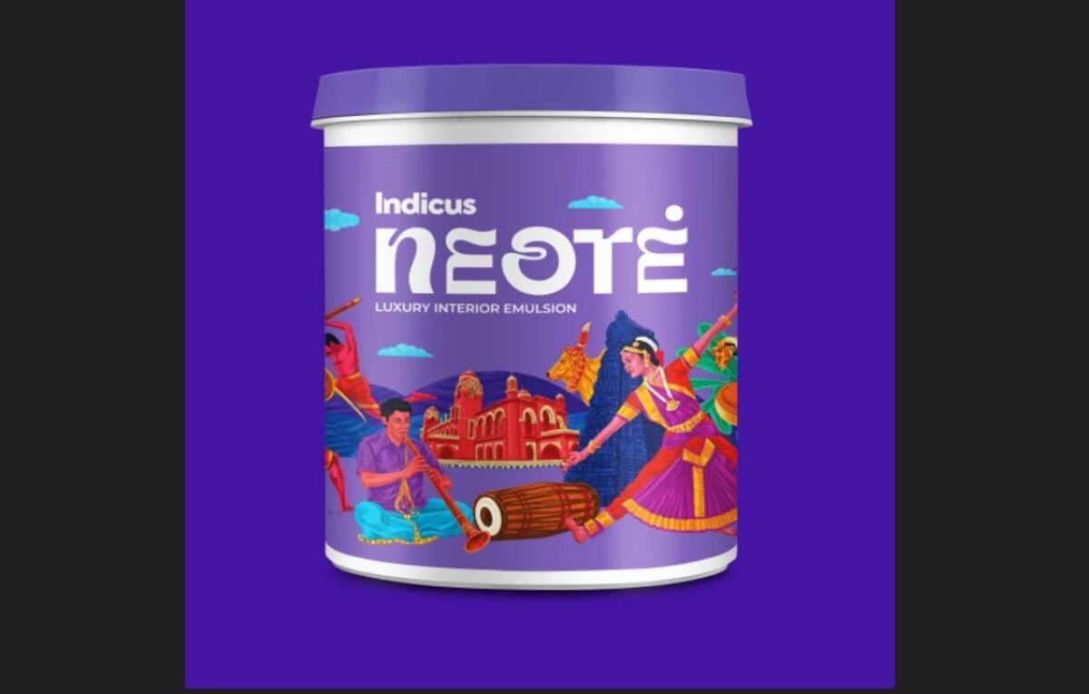 Indicus Paints, Neotė luxury paint, premium interior paint India, Tamil Nadu inspired paint, luxury wall paint, eco-friendly paints India, Neotė launch