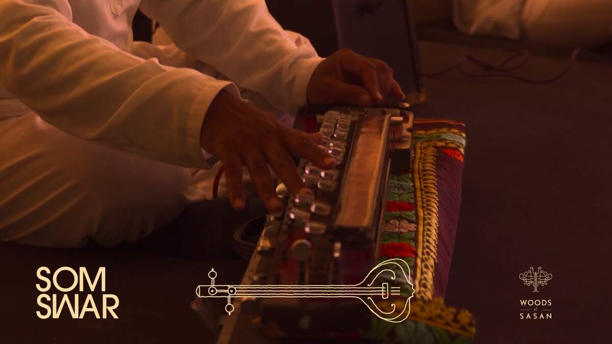 Som Swar retreat, Woods at Sasan, World Music Day 2026, Gir Forest retreat, healing through music, Indian classical music retreat, wellness retreat Gujarat, sound therapy retreat, music tourism India, mindful travel