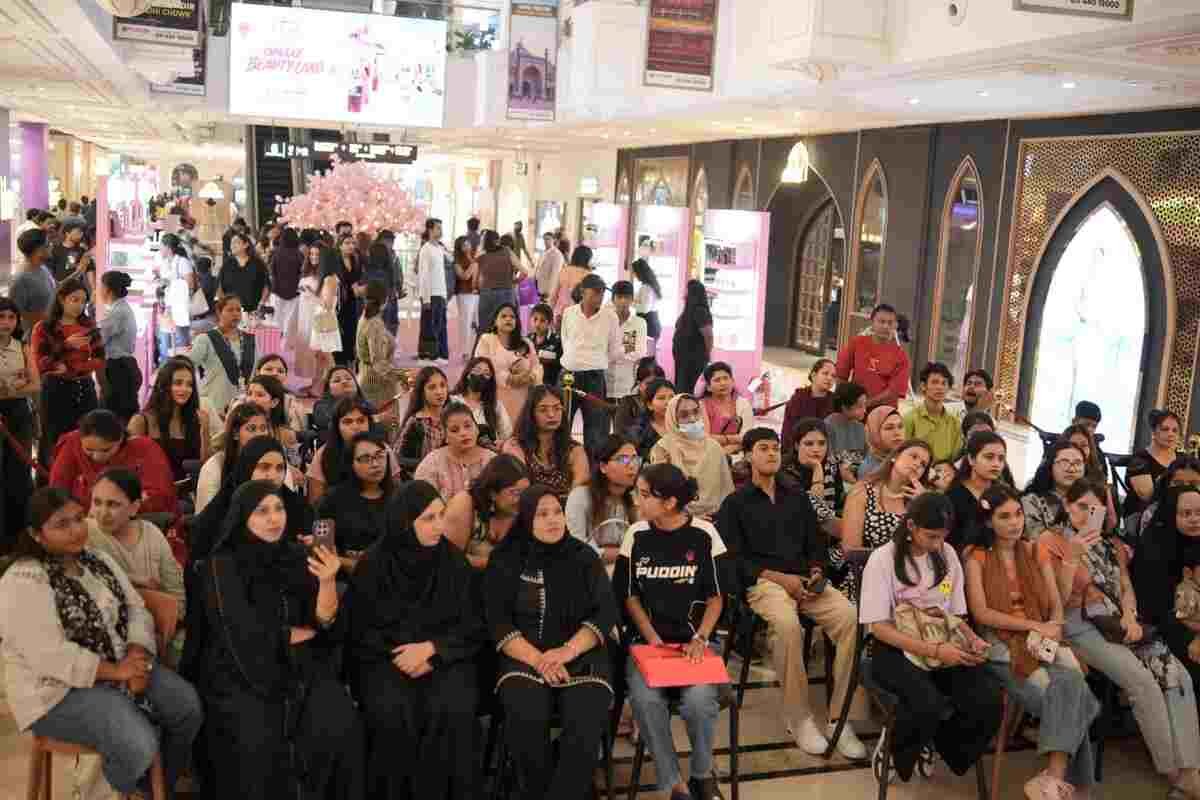 Omaxe Chowk, Omaxe Beauty Land, Chandni Chowk Retail, Experiential Retail Delhi, Beauty Masterclasses Delhi, Nykaa, Swiss Beauty Select, Purplle, Recode Studios, Delhi NCR Lifestyle Events, Jatin Goel Omaxe, Retail Innovation Delhi